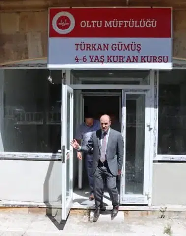 Oltu'da 4-6 Yaş Kur’an Kursu İnşaatı Yerinde İncelendi