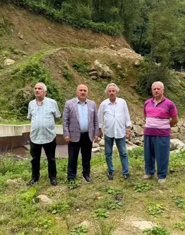 Çayeli'nde Dev İçme Suyu Projesi Vatandaşlarla Yerinde İncelendi