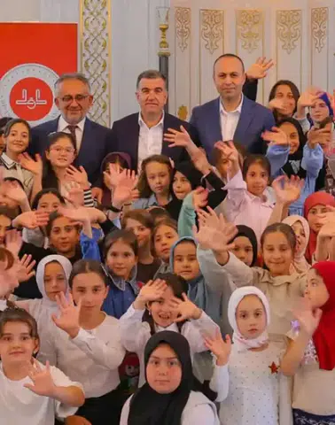 Bayburt'ta Kur'an Kursu Öğrencileri Camide Bir Araya Geldi!