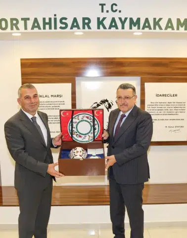 Başkan Genç'ten Ortahisar Kaymakamı Muhammed Lütfi Kotan'a Hayırlı Olsun Ziyareti