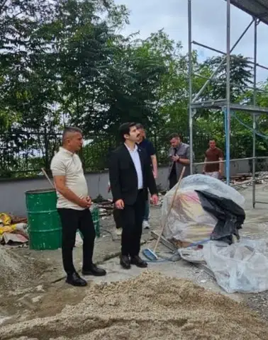 Kaymakam Ersoy İyidere’de Okullardaki Çalışmaları Yerinde İnceledi