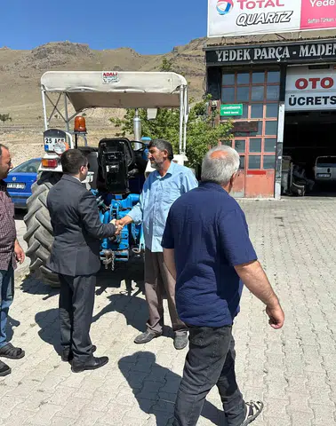 Kaymakam Bulut ve Başkan Sertoğlu'ndan Pasinler Küçük Sanayi Sitesi'ne Ziyaret