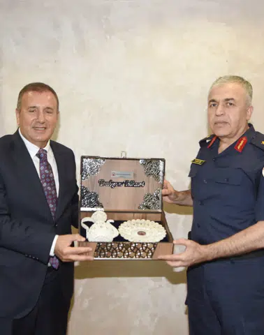 Tuğgeneral Bahittin Murat Yakın’dan TTSO’ya Veda Ziyareti