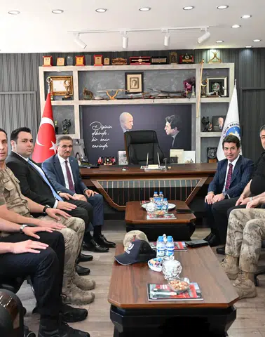 Erzurum Valisi Aydın Baruş, İspir’de Misafir Edildi