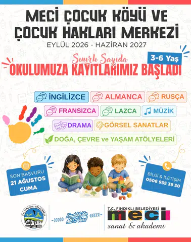 MECİ Çocuk Köyü’nde Yeni Dönem Kayıtları Başladı