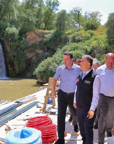 Sırakayalar Şelalesi’nde Turizm Hamlesi: Çalışmalar Hızla Sürüyor