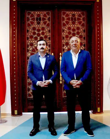 Çat Kaymakamı Erkan Şahin'den Belediyeye Ziyaret