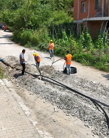 Trabzon Büyükşehir Belediyesi'nden Araklı Ortaköy’e Güçlü Altyapı