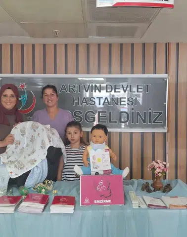 Artvin Devlet Hastanesi’nde Emzirme Haftası Farkındalığı