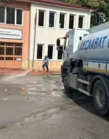 Akçaabat’ta Okullar Yeni Eğitim Öğretim Yılına Hazırlanıyor