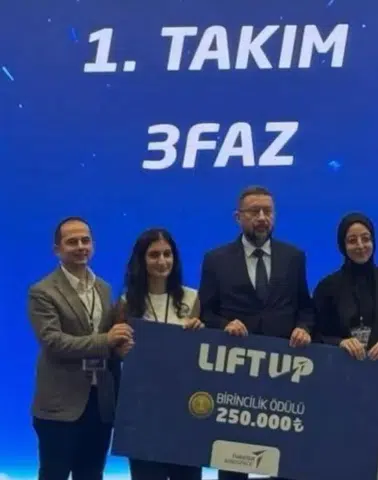 KTÜ’lü Gençlerin Robotik Projesine TUSAŞ’tan Birincilik Ödülü
