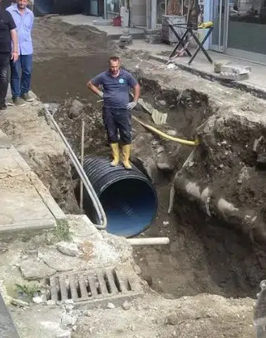 Çayeli’nde Yenipazar Mahallesi’nin Altyapısı Yenileniyor