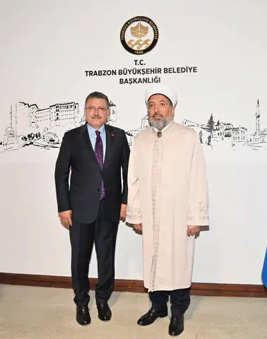 Diyanet İşleri Başkanı Arpag﻿uş’tan Trabzon Büyükşehir Belediyesi’ne Ziyaret