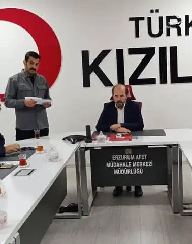 Türk Kızılay Erzurum’da Şube Afet Timi Eğitimi Tamamlandı
