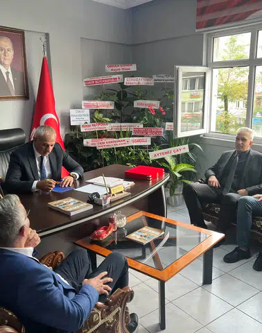 MHP Ardeşen İlçe Başkanlığı’na Ziyaret
