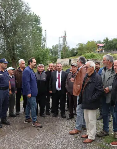 Pınarlı Köyü’nde Yangında Zarar Gören Caminin Yeniden Yapımı İçin Çalışma Başlatıldı