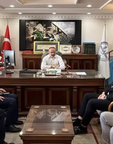 Ardeşen TSO Başkan Adayı Murat Kotil'den İlçe Müftüsü İbrahim Görmüş'e Ziyaret
