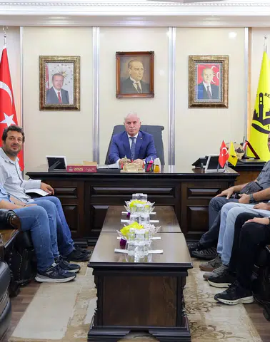 Arkeoloji Heyetinden Başkan Mete Memiş’e Ziyaret
