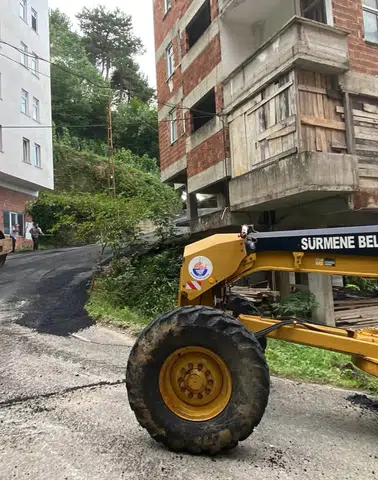 Sürmene’de Ekipler Sahada: İlçenin Dört Bir Yanında Çalışmalar Sürüyor