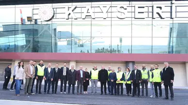 Kayseri dinamiklerinden yeni havaalanına inceleme