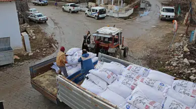 Üreticilere süt yemi desteği