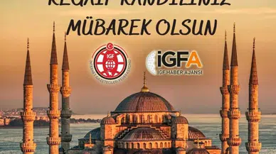 Regaib Kandilimiz mübarek olsun