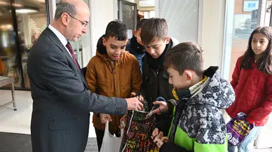 Konya Selçuklu'da çocuklara şivlilik hediyesi