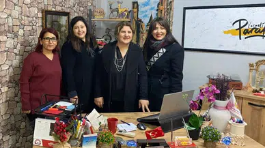 Gazetelerde görev yapan kadın yöneticilere İzmit Belediyesi'nden ziyaret