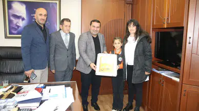 Ardeşen Gazi Mustafa Kemal İlkokulu Kaymakam Altay'ı ziyaret etti