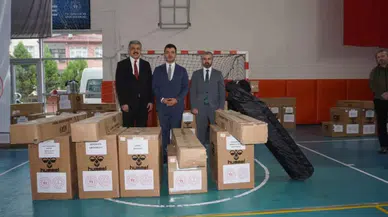 Rize Valiliği Okullara 2 Milyon Değerinde Spor Malzemesi Yardımı Gerçekleştirildi