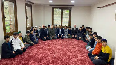 Kaymakam Yükselecek, Kuran kursu öğrencileriyle bir araya geldi