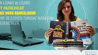 Nevşehir Belediyesi'nden adaylara KPSS soru bankası