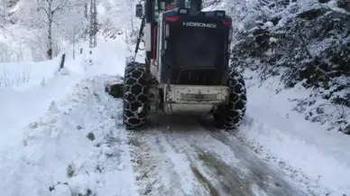 Yoğun Kar Yağışına Karşı Arsin Belediyesi Sahada Aktif