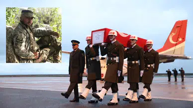 Piyade Uzman Çavuş Köroğlu'nun cenazesi, memleketi Giresun'a gönderilmek üzere Ordu'ya getirildi