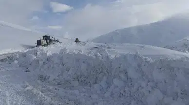Erzurum ve Ardahan'da Kar ve Tipi Nedeniyle 234 Yerleşim Yerinin Yolu Kapandı