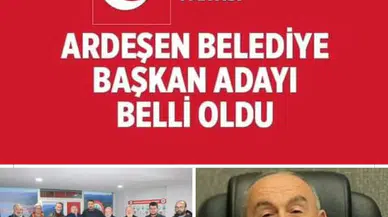 Saadet Partisi'nden Ardeşen'e Kemal Eksilmez adaylığı