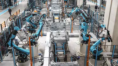 Otomotiv üretimi 2023'te 1,5 milyona dayandı