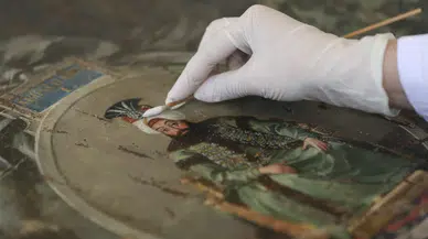 I. Abdülhamid dönemine ait "Soyağacı" tablosu restore ediliyor