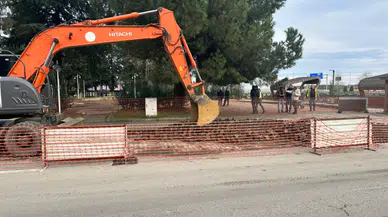 Vakfıkebir'de Gülbahar Hatun Caddesi'nde Peyzaj Çalışmaları Başladı