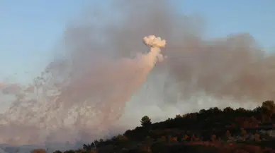 İsrail ordusu Lübnan'ın güneyine 15 hava saldırısı düzenledi