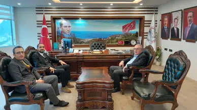 Yeni dekandan Selim Metin'e ziyaret