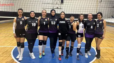 Rize Barosu Bayan Voleybol Takımı, Amasya'yı 3-2 Mağlup Etti