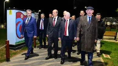 KKTC Cumhurbaşkanı Ersin Tatar, Trabzon Ganita Mevkisi'nde Temaslarda Bulundu