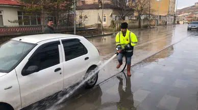Bayburt Belediyesi Temizlik İşleri Müdürlüğü, Sıcak Hava İndirimini Değerlendiriyor