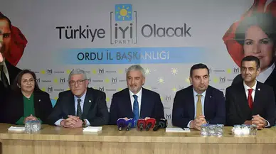 AK Parti'den istifa eden Enver Yılmaz İYİ Parti'ye katılıp, Ordu Büyükşehir Belediye Başkan adayı oldu