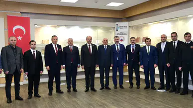 Kuzey Kıbrıs Türk Cumhuriyeti Cumhurbaşkanı Ersin Tatar, Trabzon Ticaret ve Sanayi Odası'na Ziyaret Gerçekleştirdi