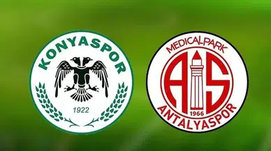 Konyaspor - Antalyaspor maçı ne zaman? Saat kaçta ve hangi kanalda canlı yayınlanacak?
