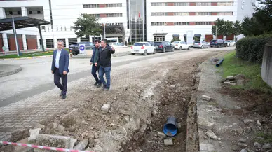 Yomra Belediye Başkanı Mustafa Bıyık, Altyapı Çalışmalarını İnceledi