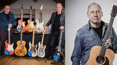 Dire Straits’den Mark Knopfler'ın gitar koleksiyonu açık artırmada satılıyor
