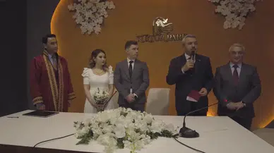 Vali Baydaş nikah şahidi oldu